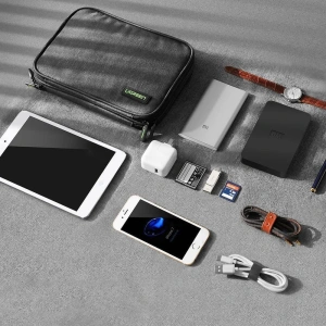 Wholesale Ugreen Cable Accessory Storage Bag phone cables 24,5 x 17,5 x 5 cm gray (50147 LP149) - UGR700GRY - {ean13} - Hurt