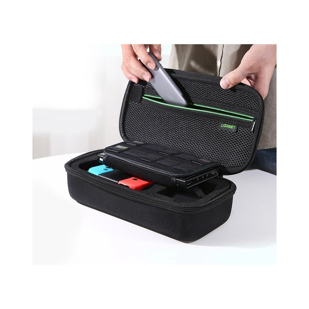 Hurtownia GSM - UGREEN pouzdro na Nintendo Switch a příslušenství S 26,5 x 10 x 13,5 cm černé (50275 LP145) - UGR701BLK - {ean13} - Hurt