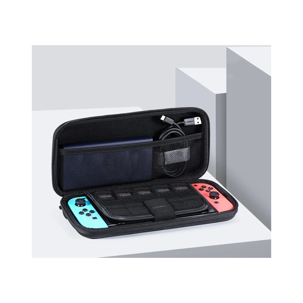 Hurtownia GSM - UGREEN pouzdro na Nintendo Switch a příslušenství S 26,5 x 10 x 13,5 cm černé (50275 LP145) - UGR701BLK - {ean13} - Hurt