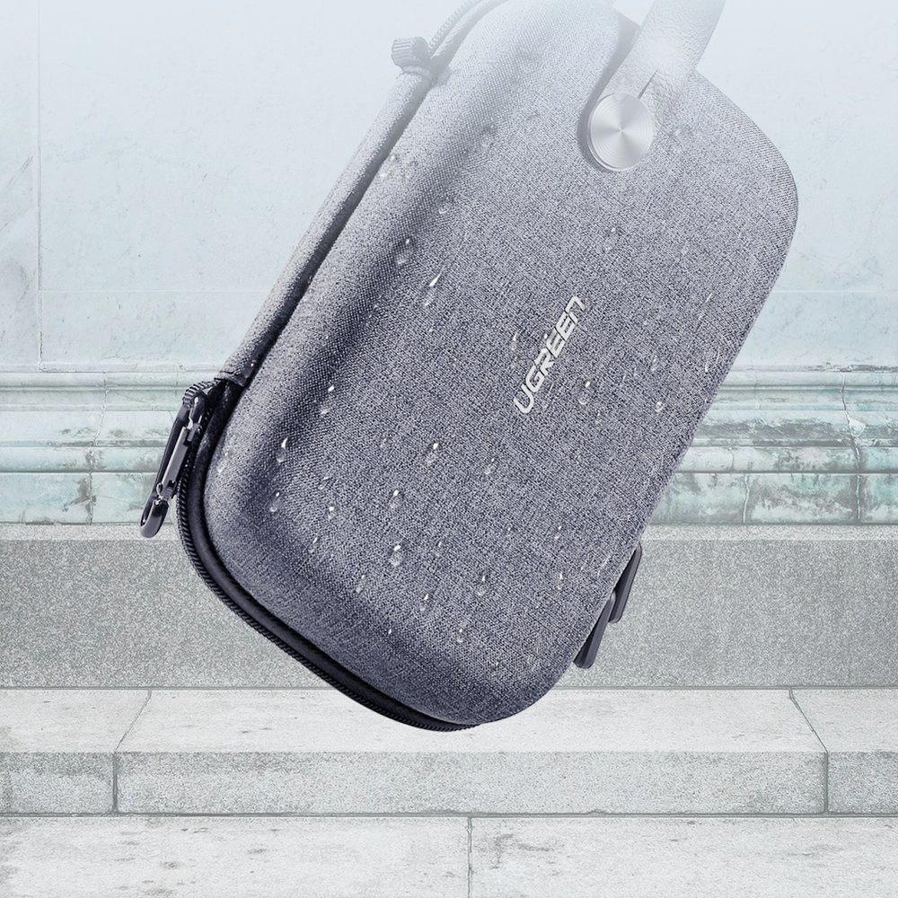 Wholesale Ugreen Cable Accessory Storage Bag 20,3 x 12,9 x 7,2 cm gray (50903 LP152) - UGR702GRY - {ean13} - Hurt