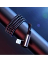Hurtownia GSM - UGREEN MFI kątowy kabel przewód z bocznym wtykiem USB Typ C - Lightning Power Delivery 3 A 1,5 m szary (60764 US305) - UGR703GRY - {ean13} - Hurt