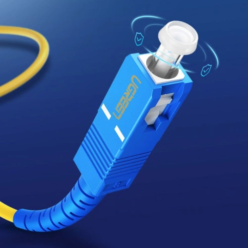 UGREEN FC-FC jednomodowy patchcord światłowód 3 m żółty (70662 NW129)