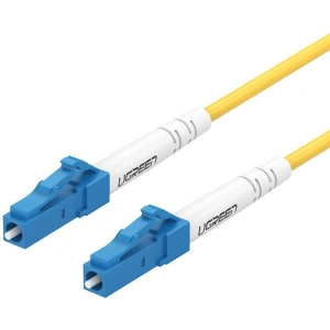 Hurtownia GSM - UGREEN LC-LC jednomodowy patchcord światłowód 3 m sieciowy żółty (70663 NW130) - UGR717YEL - {ean13} - Hurt