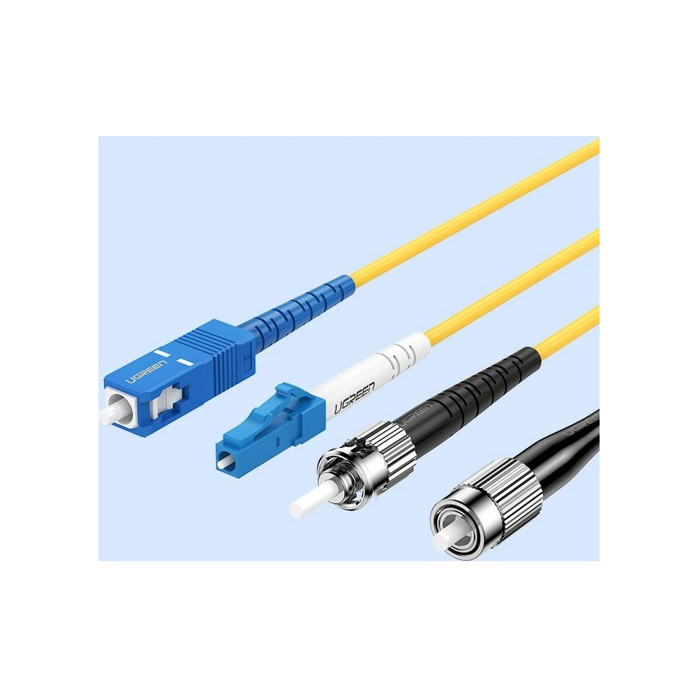 Hurtownia GSM - UGREEN LC-LC jednovidový patchcord optický kabel 3 m síťový žlutý (70663 NW130) - UGR717YEL - {ean13} - Hurt