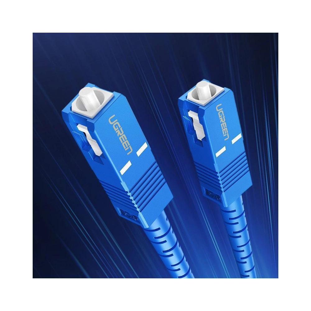 Hurtownia GSM - UGREEN LC-LC jednovidový patchcord optický kabel 3 m síťový žlutý (70663 NW130) - UGR717YEL - {ean13} - Hurt