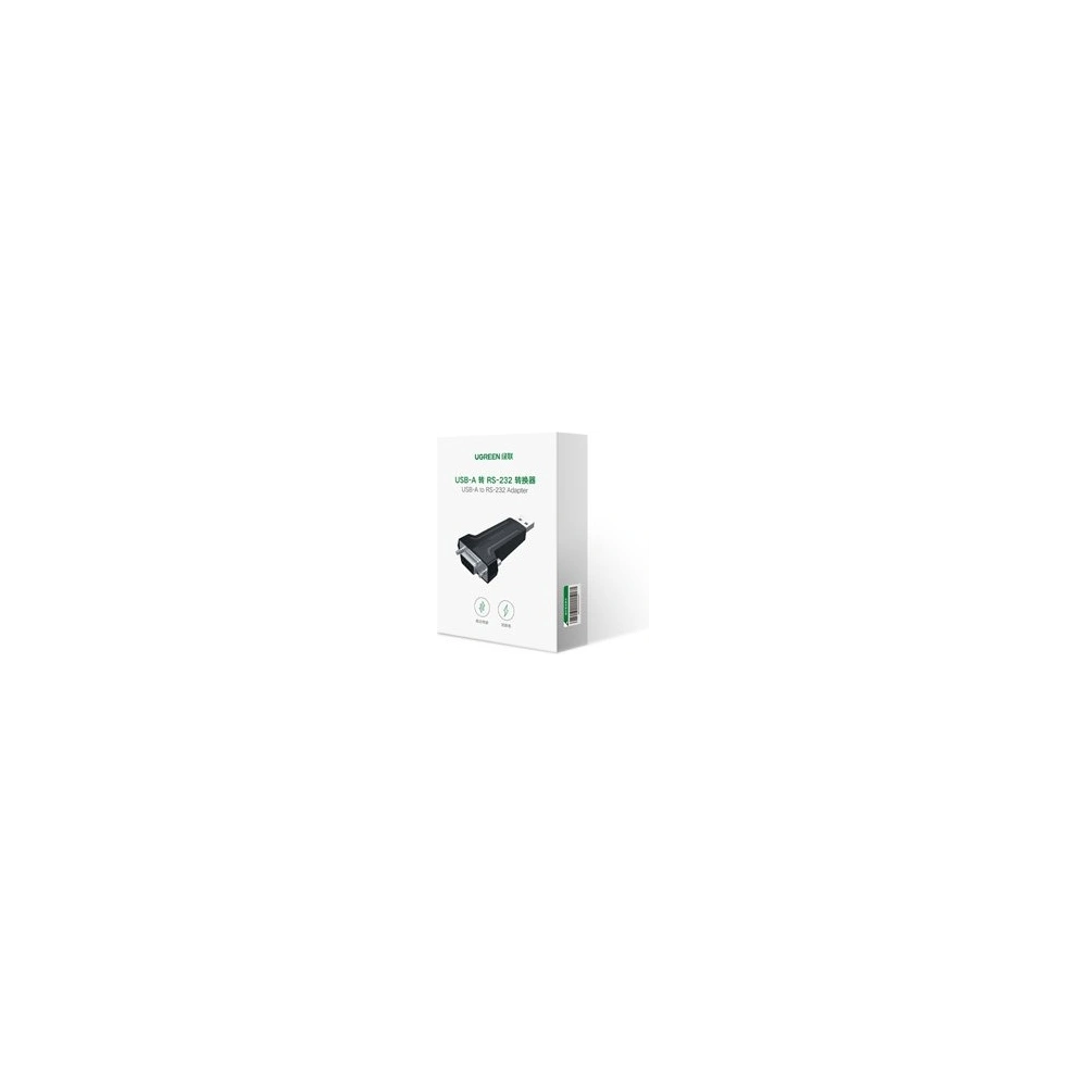 Hurtownia GSM - UGREEN adaptér konvertor přechod DB9 RS-232 - USB černý (80111 CM326) - UGR719BLK - {ean13} - Hurt