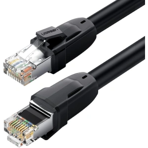 Hurtownia GSM - UGREEN kabel przewód internetowy sieciowy Ethernet patchcord RJ45 Cat 8 T568B 15 m czarny (80727 NW121) - UGR726BLK - {ean13} - Hurt