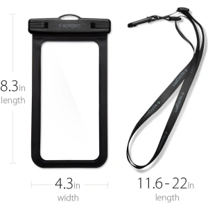 Kup Uniwersalne wodoszczelne etui Spigen A600 Case Black - 8809522190679 - SPN128BLK - Home Screen
