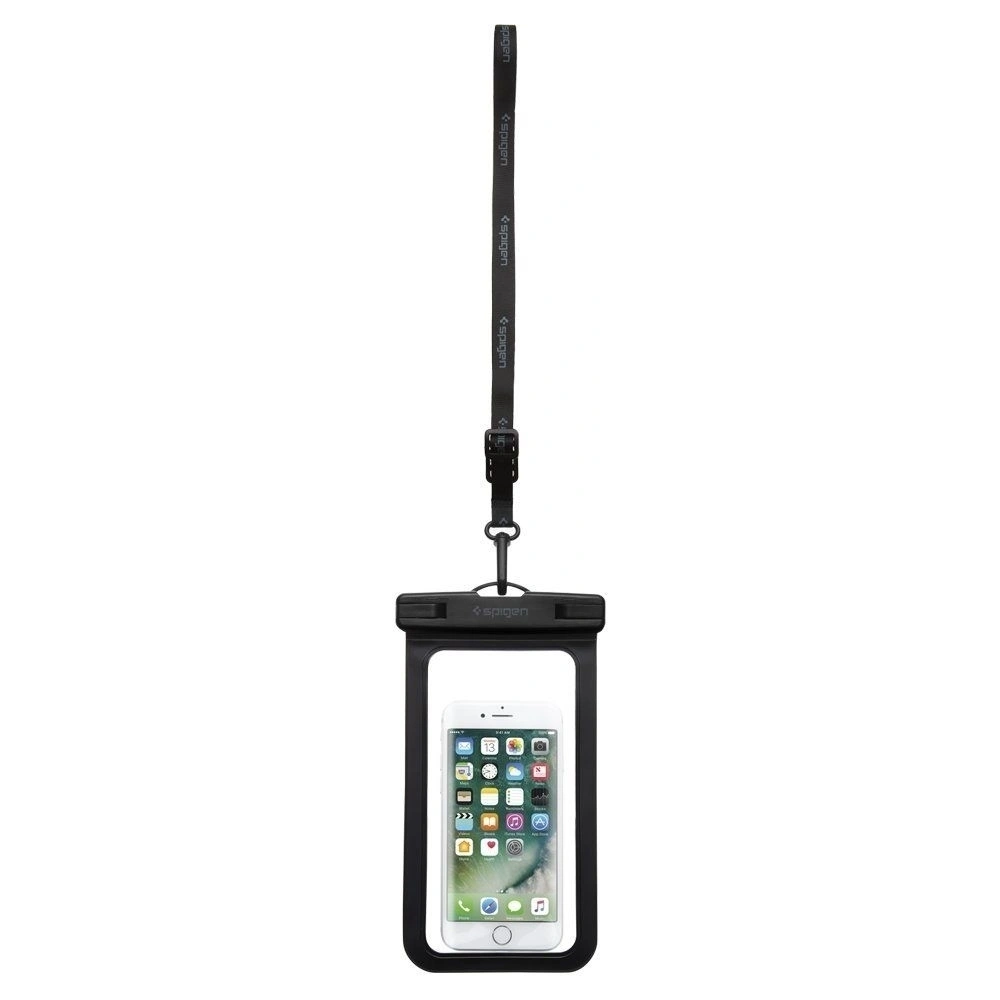 Hurtownia GSM - Spigen Husă impermeabilă universală A600 Case Black - SPN128BLK - {ean13} - Hurt