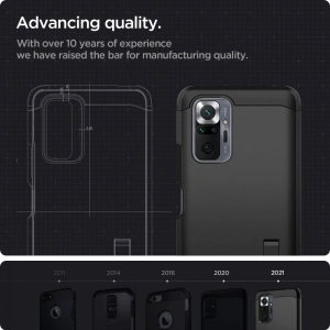 Hurtownia GSM - Etui Spigen Tough Armor Redmi Note 10 Pro Black - SPN1578BLK - {ean13} - Hurt