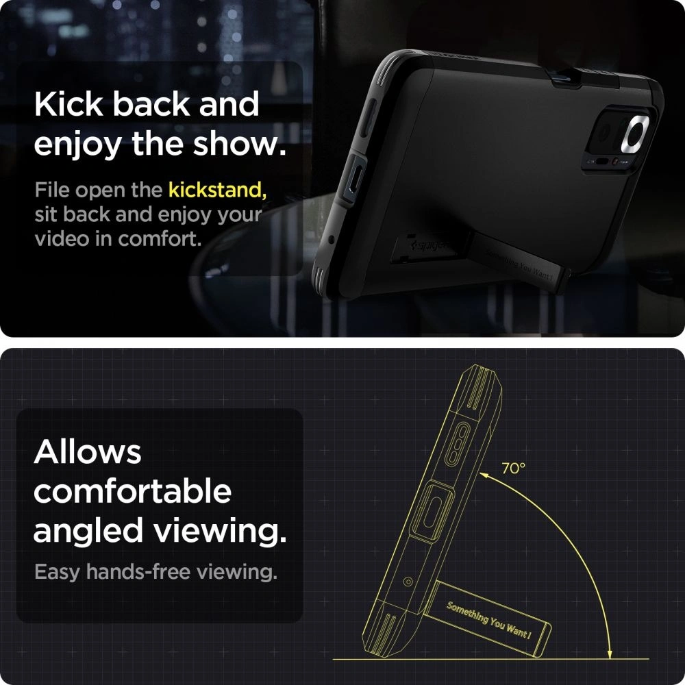 Wholesale Spigen Tough Armor Redmi Note 10 Pro Black - SPN1578BLK - {ean13} - Hurt