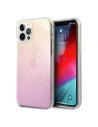 Etui Guess GUHCP12M3D4GGPG Apple iPhone 12/12 Pro růžový pink 3D Raised 4G Gradient