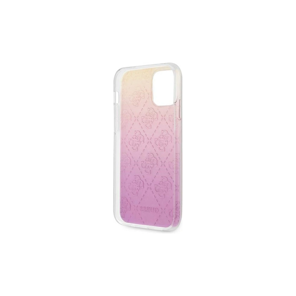 Hurtownia GSM - Etui Guess GUHCP12M3D4GGPG Apple iPhone 12/12 Pro růžový pink 3D Raised 4G Gradient - GUE959PNK - {ean13} - Hurt