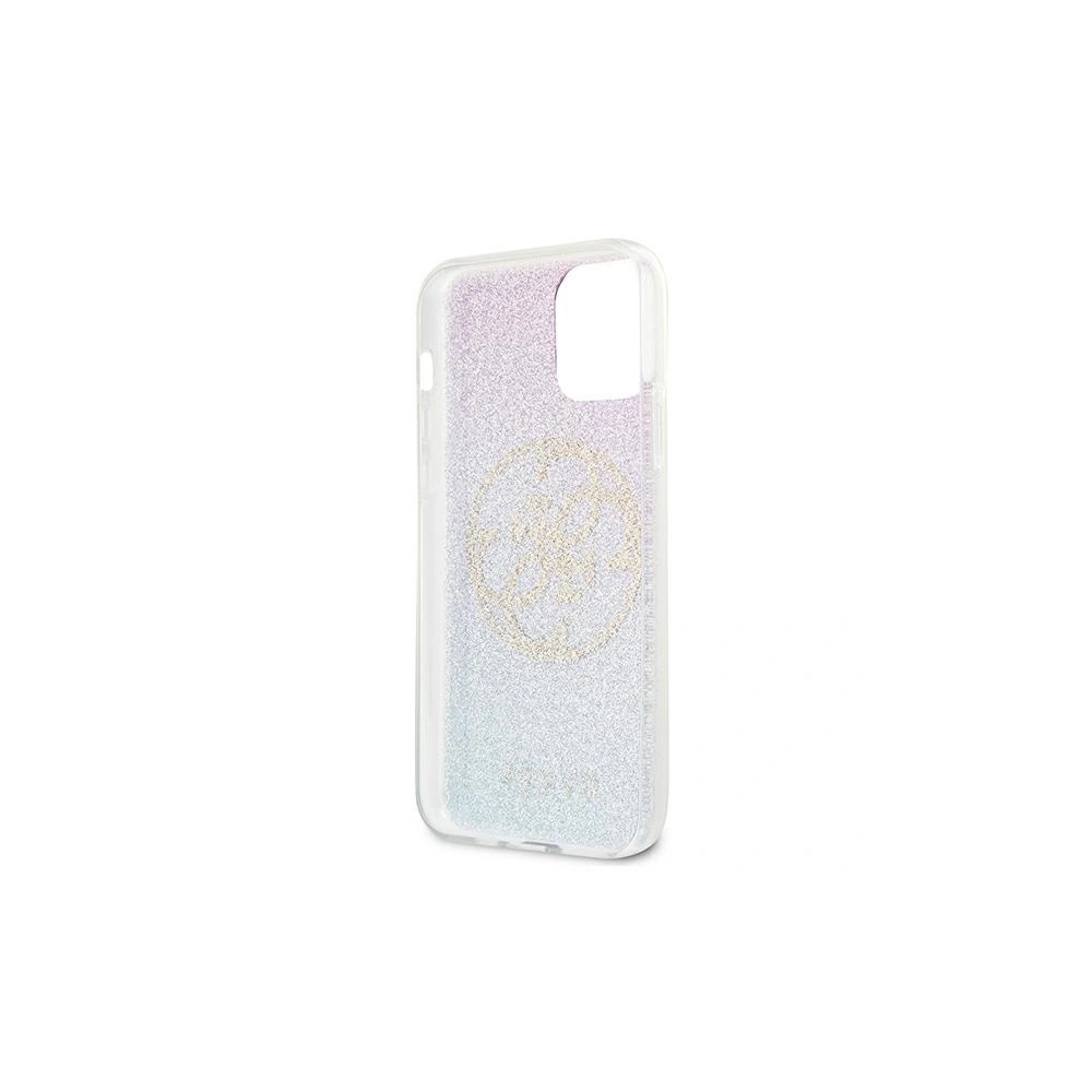 Hurtownia GSM - Etui Guess GUHCP12MPCUGLBPG Apple iPhone 12/12 Pro modré/blue tvrdé pouzdro Glitter Gradient 4G Circle Logo - GUE960BLU - {ean13} - Hurt