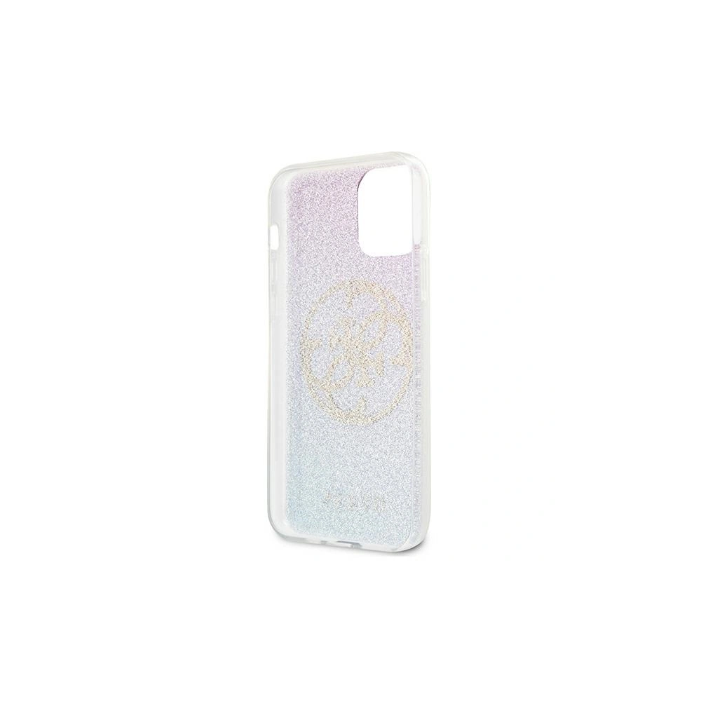Hurtownia GSM - Etui Guess GUHCP12SPCUGLBPG Apple iPhone 12 mini niebieski/blue hard case Glitter Gradient 4G Circle Logo - GUE961BLU - {ean13} - Hurt