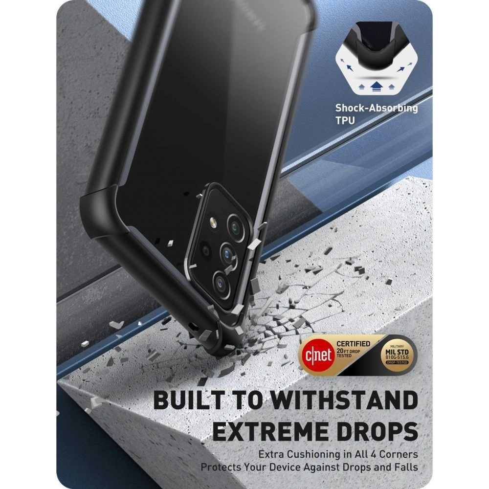 Hurtownia GSM - Etui Supcase IBLSN Ares Samsung Galaxy A72 černá - SPC161BLK - {ean13} - Hurt