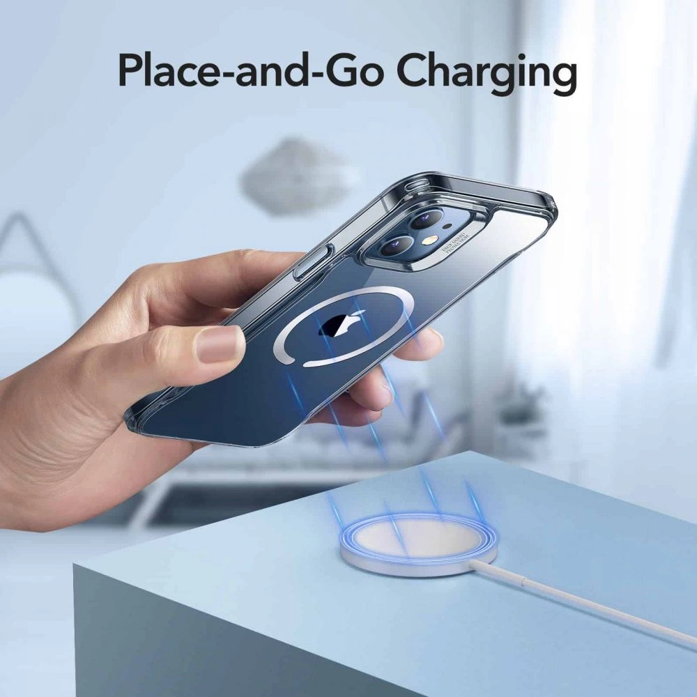 Hurtownia GSM - Etui ESR CH HaloLock MagSafe Apple iPhone 12/12 Pro Clear - ESR306CL - {ean13} - Hurt