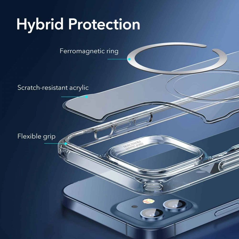 Hurtownia GSM - Etui ESR CH HaloLock MagSafe Apple iPhone 12/12 Pro Clear - ESR306CL - {ean13} - Hurt
