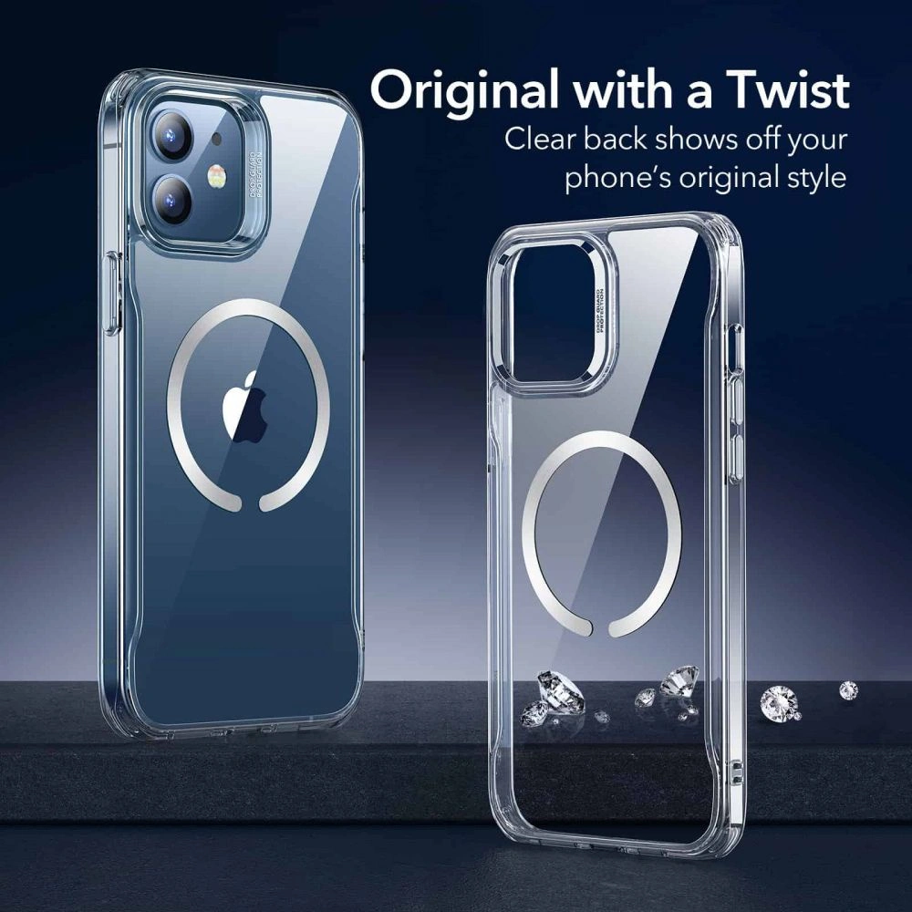 Hurtownia GSM - Etui ESR CH HaloLock MagSafe Apple iPhone 12/12 Pro Clear - ESR306CL - {ean13} - Hurt