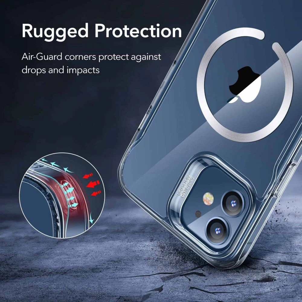Hurtownia GSM - Etui ESR CH HaloLock MagSafe Apple iPhone 12/12 Pro Clear - ESR306CL - {ean13} - Hurt