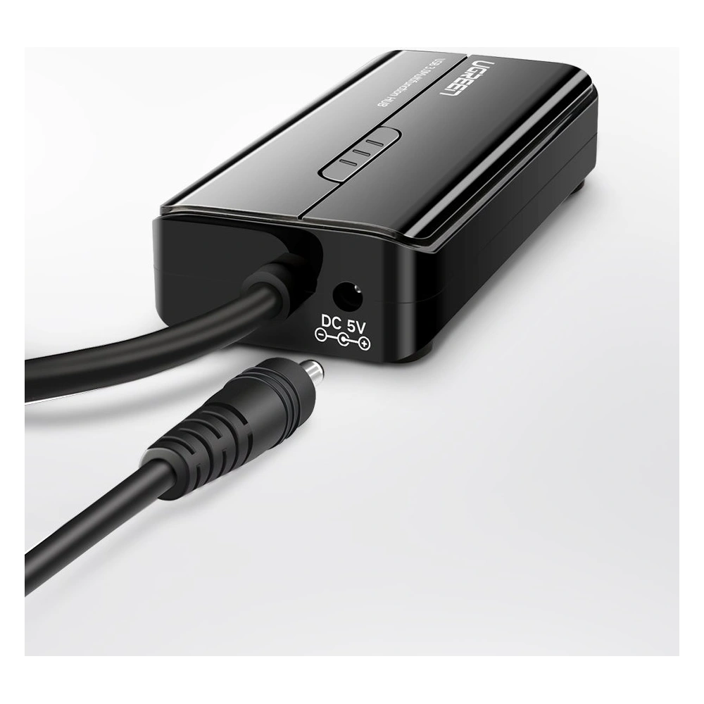 Hurtownia GSM - Ugreen rozdzielacz HUB 3x USB 3.0 zewnętrzna karta sieciowa RJ45 Giga Ethernet czarny (20265) - UGR807BLK - {ean13} - Hurt