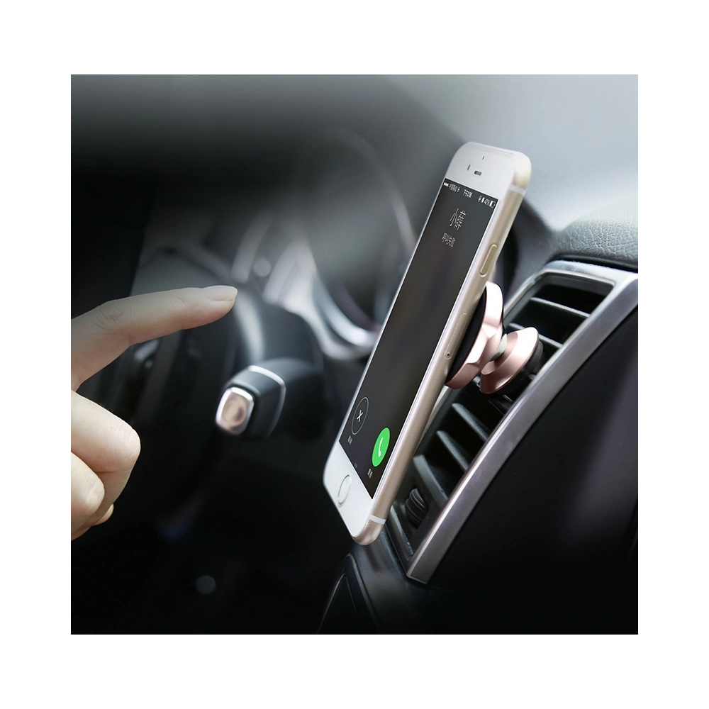 Wholesale Baseus Small Ears Series Universal Air Vent Magnetic Car Mount Holder silver (SUER-A0S) - BSU2164SLV - {ean13} - Hurt