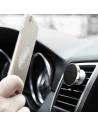 Wholesale Baseus Small Ears Series Universal Air Vent Magnetic Car Mount Holder silver (SUER-A0S) - BSU2164SLV - {ean13} - Hurt