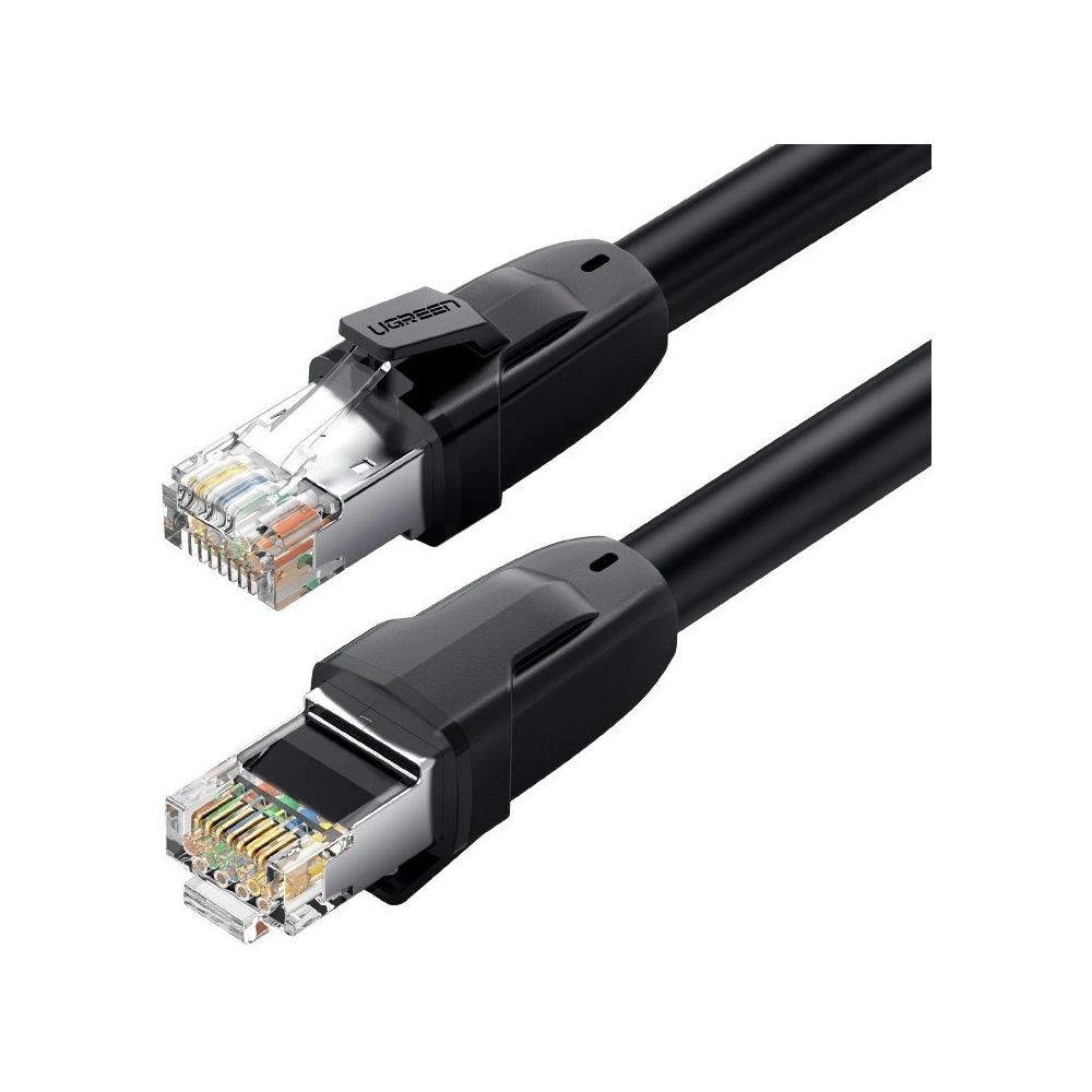 Hurtownia GSM - Ugreen kabel internetový síťový Ethernet patchcord RJ45 Cat 8 T568B 20 m černý (80728 NW121) - UGR815BLK - {ean13} - Hurt