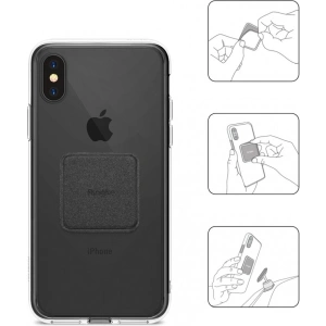 Hurtownia GSM - Plăci din PU Leather Metal pentru suportul magnetic Ringke Negru - RGK719BLK - {ean13} - Hurt