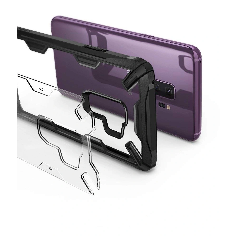 Hurtownia GSM - Etui Ringke Fusion-X Samsung Galaxy S9 Plus černé - RGK722BLK - {ean13} - Hurt
