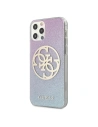 Wholesale Guess GUHCP12LPCUGLBPG Apple iPhone 12 Pro Max blue hard case Glitter Gradient 4G Circle Logo - GUE962BLU - {ean13} - Hurt