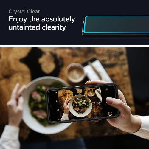 Szkło hartowane Spigen GLAS.tR Slim Redmi Note 10 Pro Black
