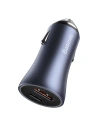 Wholesale Baseus Golden Contactor Pro car charger, USB + USB-C, QC4.0+, PD, SCP, 40W (gray) - BSU2166BLK - {ean13} - Hurt