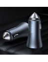 Wholesale Baseus Golden Contactor Pro car charger, USB + USB-C, QC4.0+, PD, SCP, 40W (gray) - BSU2166BLK - {ean13} - Hurt