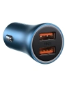 Hurtownia GSM - Auto nabíječka Baseus Golden Contactor Pro, 2x USB, QC, SCP, 40W (modrá) - BSU2167BLU - {ean13} - Hurt