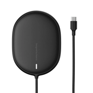 Baseus Light Wireless Charger to iPhone 12 Series, 15W (black)