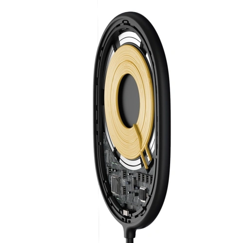 Bezprzewodowa ładowarka indukcyjna Baseus Light Apple iPhone 12 15W (czarna)