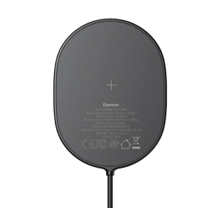 Bezprzewodowa ładowarka indukcyjna Baseus Light Apple iPhone 12 15W (czarna)