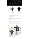 Wholesale Baseus Metal Gravity Car Mount Wireless Charger Black - BSU043 - {ean13} - Hurt