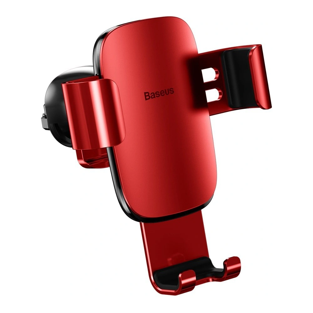 Hurtownia GSM - Baseus Metal Age Gravity Car Mount metalowy grawitacyjny uchwyt samochodowy na kratkę wentylacyjną nawiew czerwony (SUYL-D09) - BSU2236RED - {ean13} - Hurt