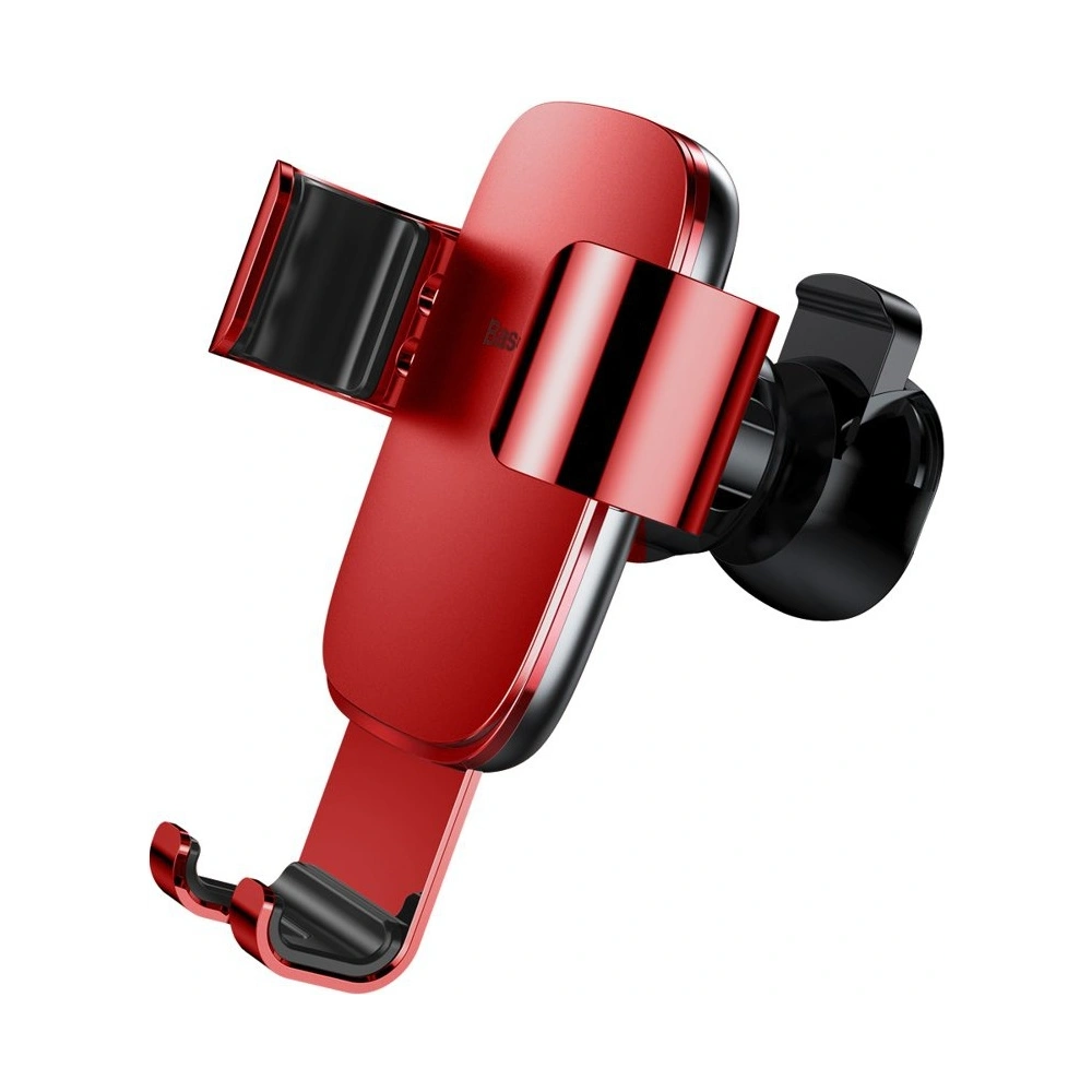 Hurtownia GSM - Baseus Metal Age Gravity Car Mount kovový gravitační držák do auta na mřížku ventilace červený (SUYL-D09) - BSU2236RED - {ean13} - Hurt