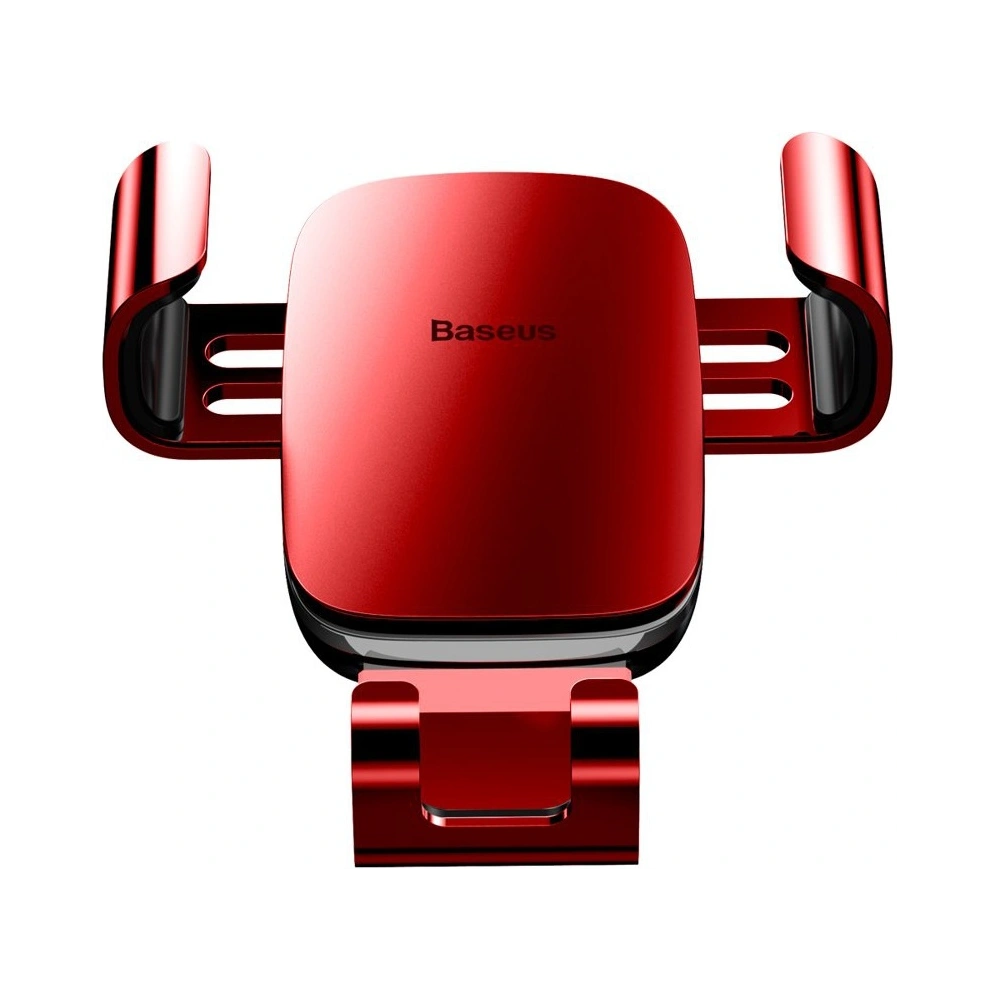 Hurtownia GSM - Baseus Metal Age Gravity Car Mount kovový gravitační držák do auta na mřížku ventilace červený (SUYL-D09) - BSU2236RED - {ean13} - Hurt