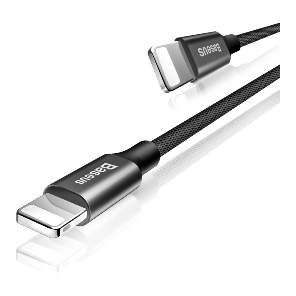 Hurtownia GSM - Baseus Yiven kabel vodič s textilním opletem USB / Lightning 1,8M černý (CALYW-A01) - BSU2253BLK - {ean13} - Hurt