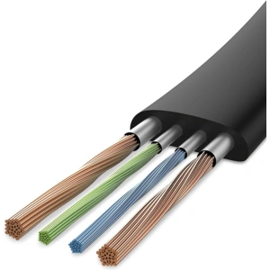 Hurtownia GSM - Baseus Nimble płaski kabel przewód USB / Lightning z uchwytem 2A 0,23M czarny (CALMBJ-B01) - BSU2255BLK - {ean13} - Hurt