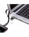 Wholesale Baseus Nimble Flat Portable USB / Lightning Cable with Buckle 2A 0,23M black (CALMBJ-B01) - BSU2255BLK - {ean13} - Hurt