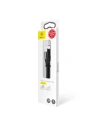 Wholesale Baseus Nimble Flat Portable USB / Lightning Cable with Buckle 2A 0,23M black (CALMBJ-B01) - BSU2255BLK - {ean13} - Hurt