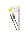 Hurtownia GSM - Baseus kątowy nylonowy kabel przewód USB Lightning dla graczy 2.4A 1m czarny (CAL7C-A01) - BSU2283BLK - {ean13} - Hurt