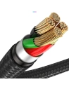 Hurtownia GSM - Baseus kątowy nylonowy kabel przewód USB Lightning dla graczy 1.5A 2m czarny (CAL7C-B01) - BSU2285BLK - {ean13} - Hurt