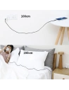 Hurtownia GSM - Baseus kątowy nylonowy kabel przewód USB Lightning dla graczy 1.5A 2m czarny (CAL7C-B01) - BSU2285BLK - {ean13} - Hurt