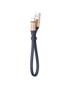 Hurtownia GSM - Baseus Jednoduchý plochý kabel USB / USB Typ C SuperCharge 5A 40W Quick Charge 3.0 QC 3.0 23cm zlatý (CATMBJ-BV3) - BSU2287GLD - {ean13} - Hurt